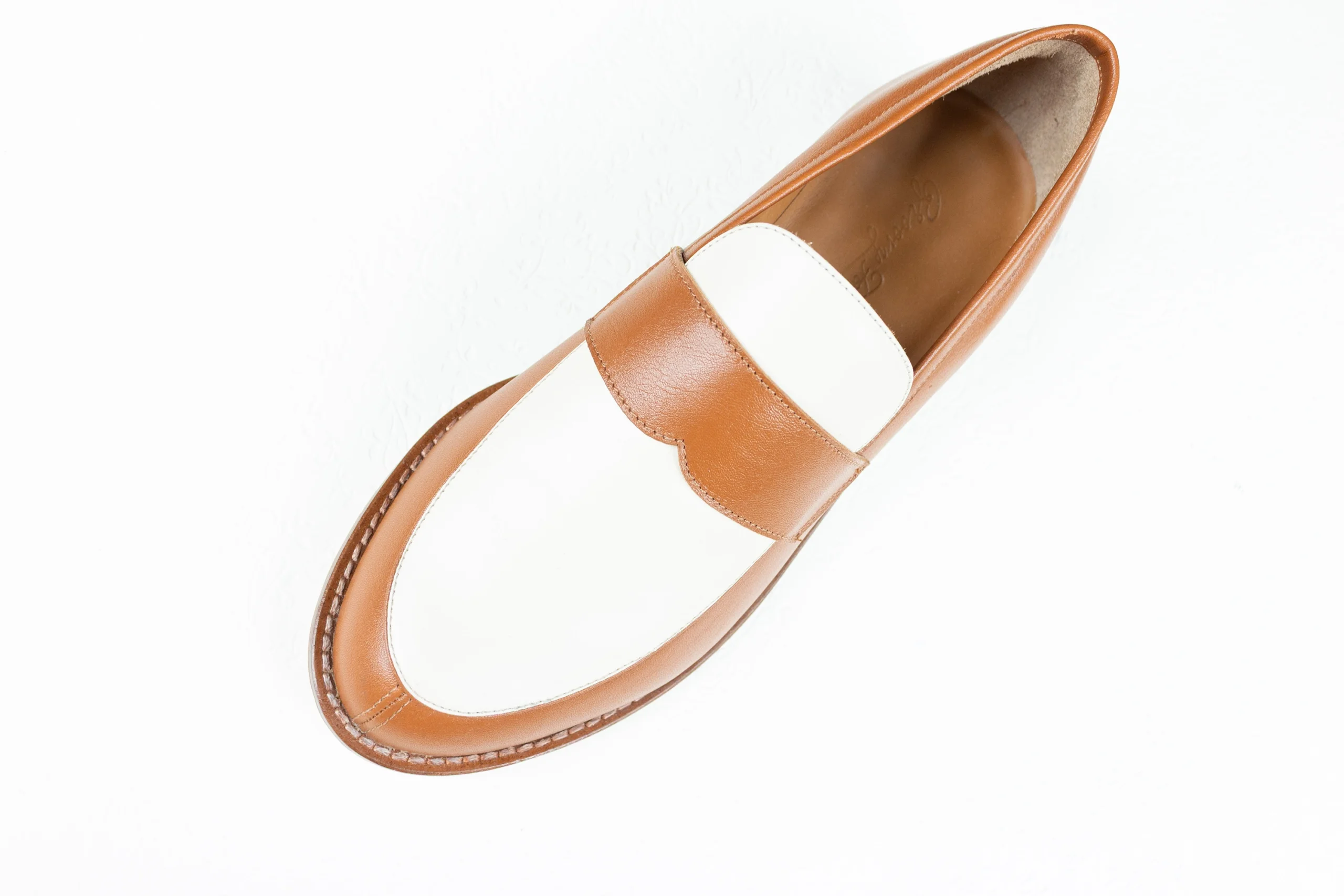loafers brown white3